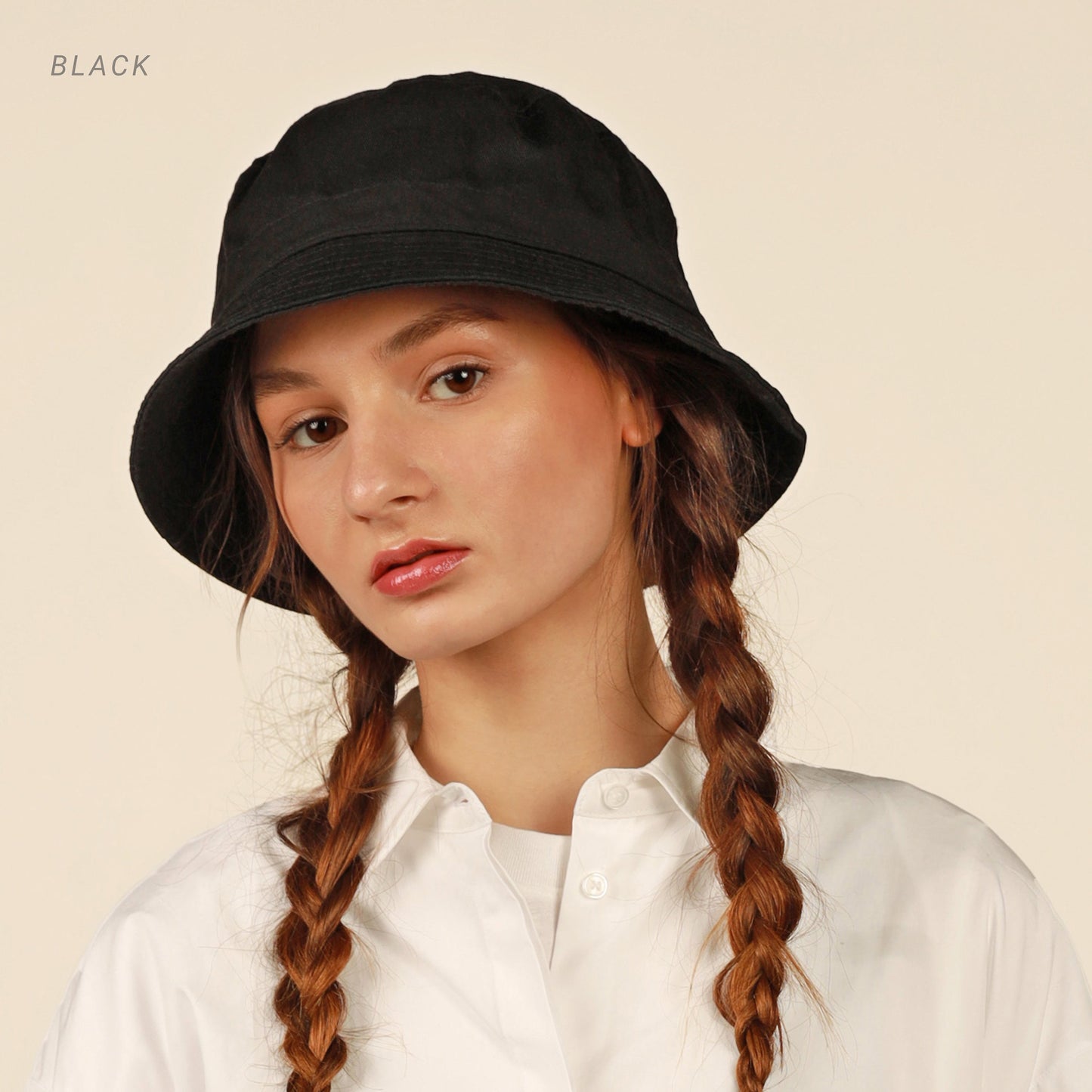 Classic Washed Cotton Bucket Hat - JSL FashionHatsJSL FashionCrimson Hector1 Pack - BH101BP