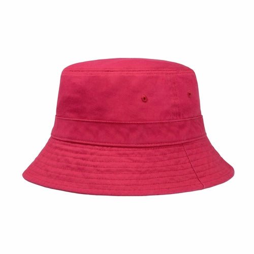 Classic Washed Cotton Bucket Hat - JSL FashionHatsJSL FashionCrimson Hector1 Pack - BH101FR