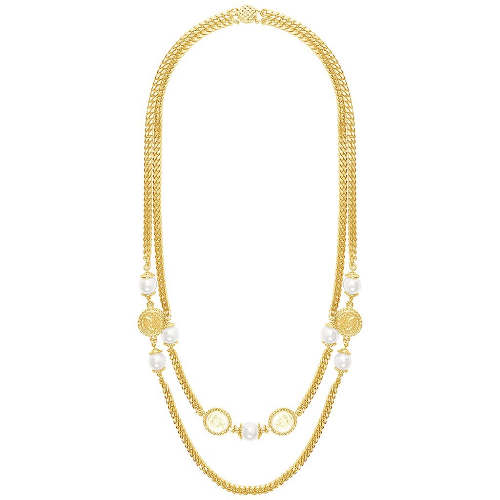 Adrienne Layered Necklace - JSL FashionNecklacesJSL FashionBlack DaisyN63146.22