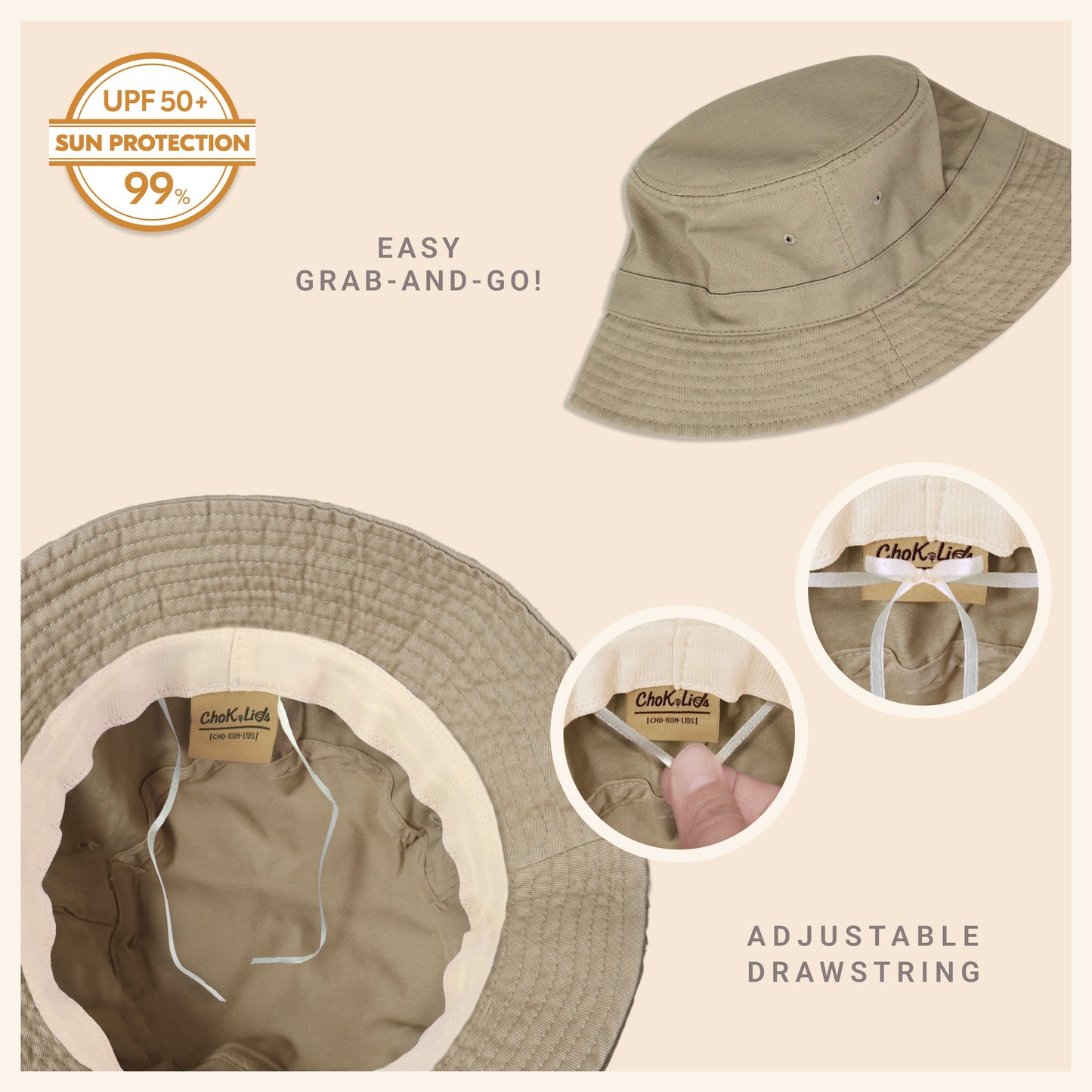 Classic Washed Cotton Bucket Hat - JSL FashionHatsJSL FashionCrimson Hector1 Pack - BH101BP