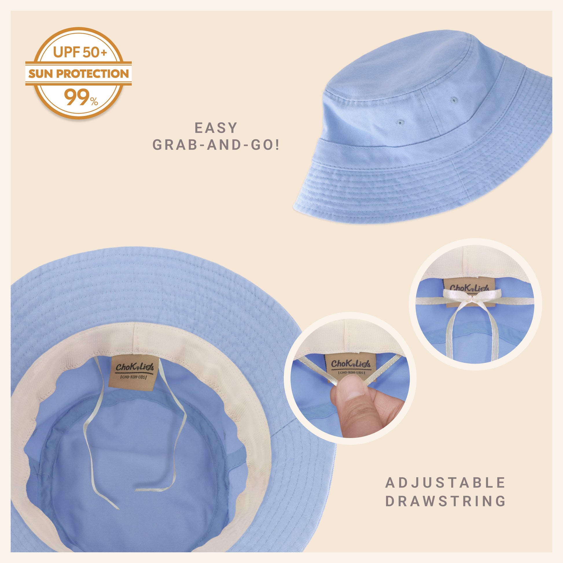 Classic Washed Cotton Bucket Hat - JSL FashionHatsJSL FashionCrimson Hector1 Pack - BH101BP