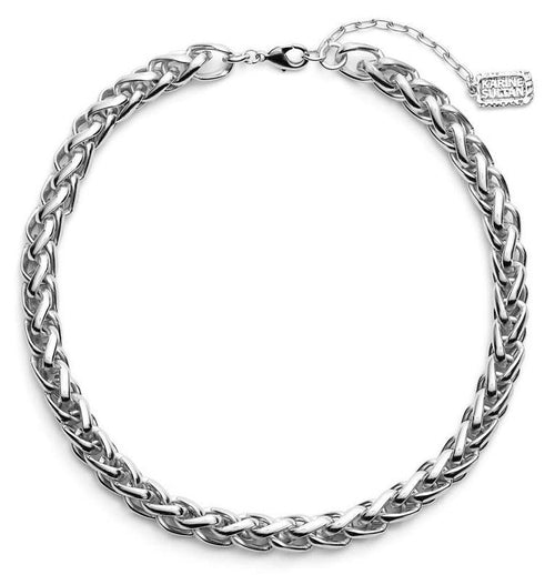 Braided Link short chain - JSL FashionNecklacesJSL FashionBlack DaisyN60088.20