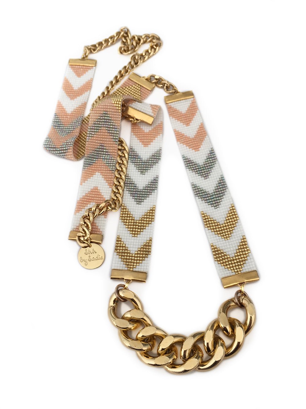 Chevron D'or Necklace - JSL FashionNecklacesJSL FashionYellow AthenaSQ4523743