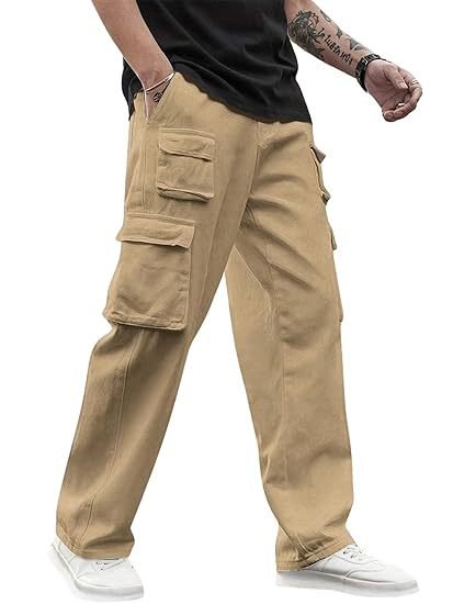 Cotton Cargo Pants - JSL FashionBath & BeautyJSL FashionCoffee AresSR - 0434Khakhi