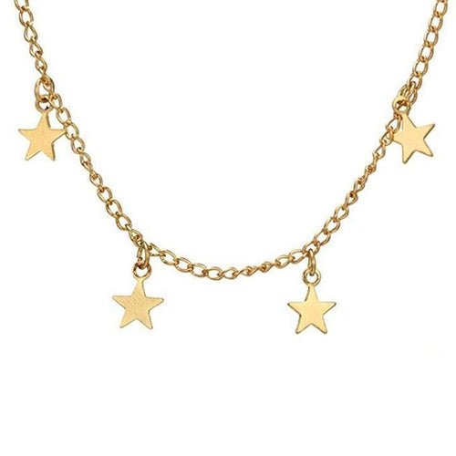 Dangling Star Necklace - JSL FashionNecklacesJSL FashionJasperGOLD