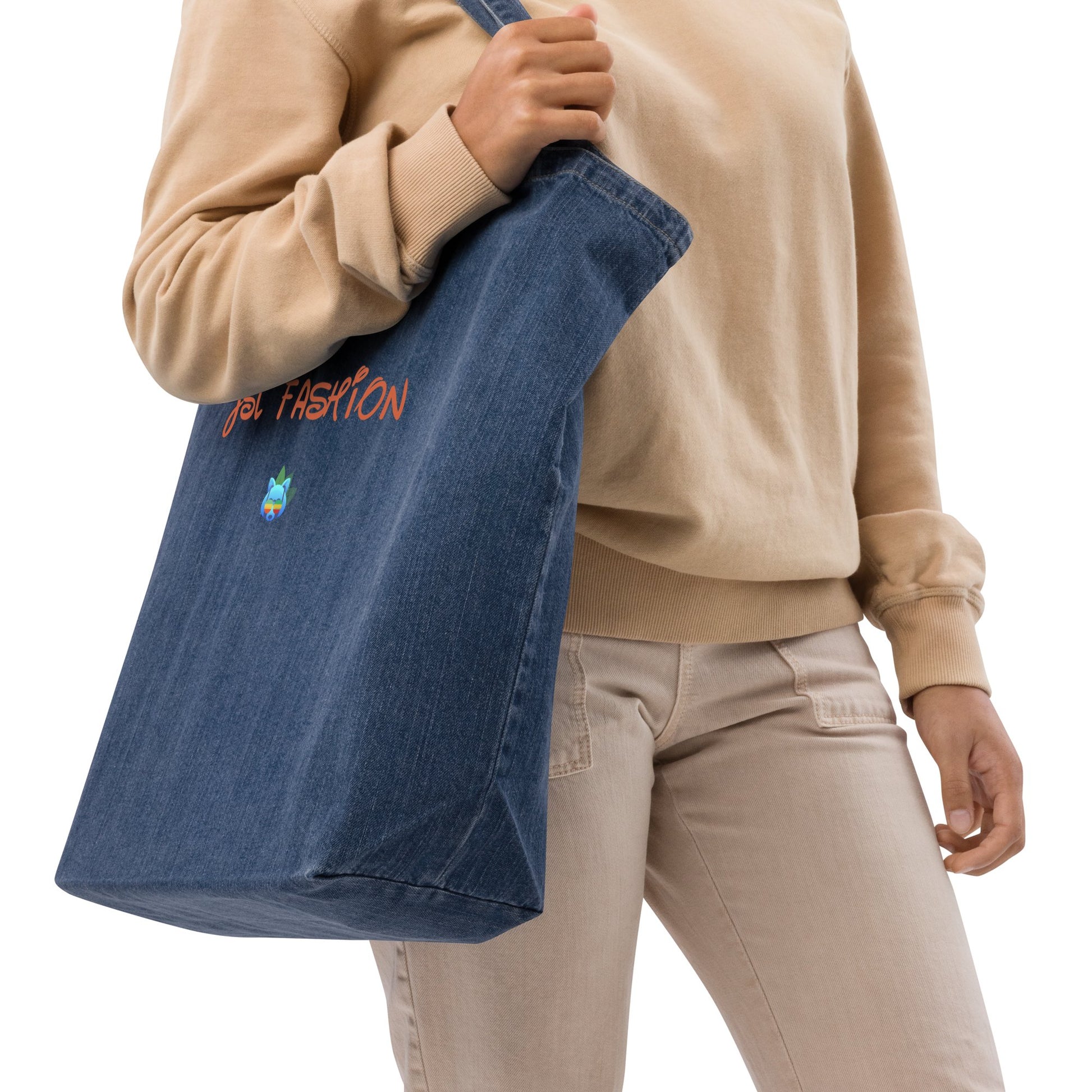 Denim Tote Bag - JSL FASHION - JSL FashionJSL FashionJSL Fashion9164587_13313