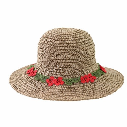 EVIE STRAW SUNHAT - JSL FashionDressesJSL FashionAzure TulsiSL - E5004