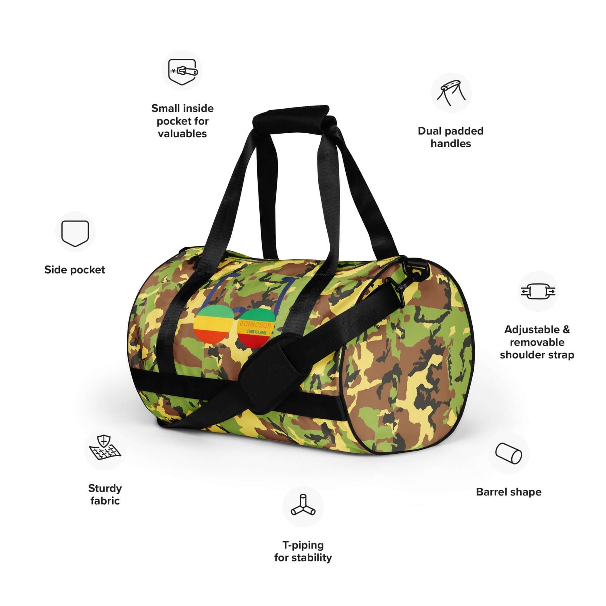 Gym bag - CAMO - JSL FashionJSL FashionJSL Fashion1434638_15155