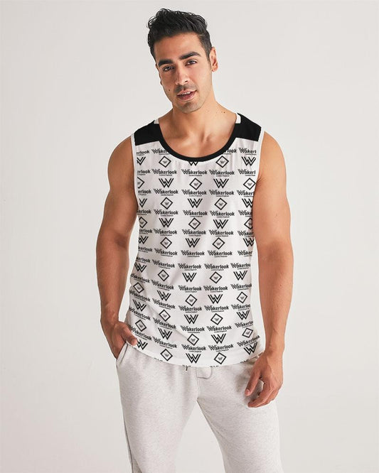 Men's Wakerlook Sports Tank - JSL FashionMensJSL FashionSky Blue SaffronKCCM01001EJRJ3XL