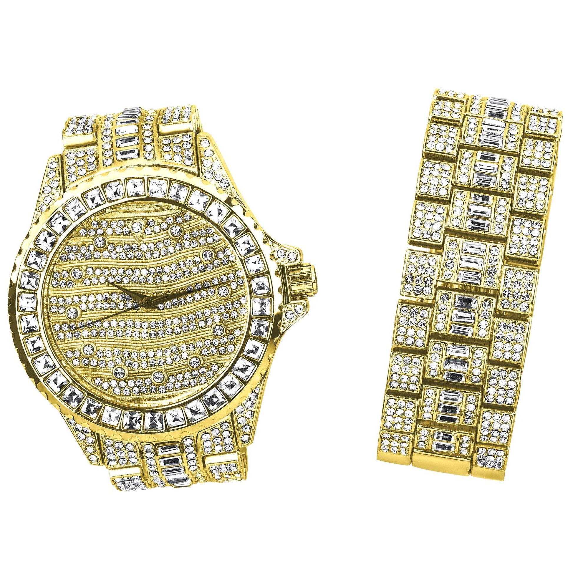 MONARCH Bling Master Watch Set - JSL FashionWatchesJSL FashionLilac Quartz530112