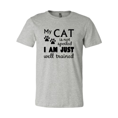 My Cat Is Not Spoiled Shirt - JSL FashionT-shirtsJSL FashionRed Alcestis311820