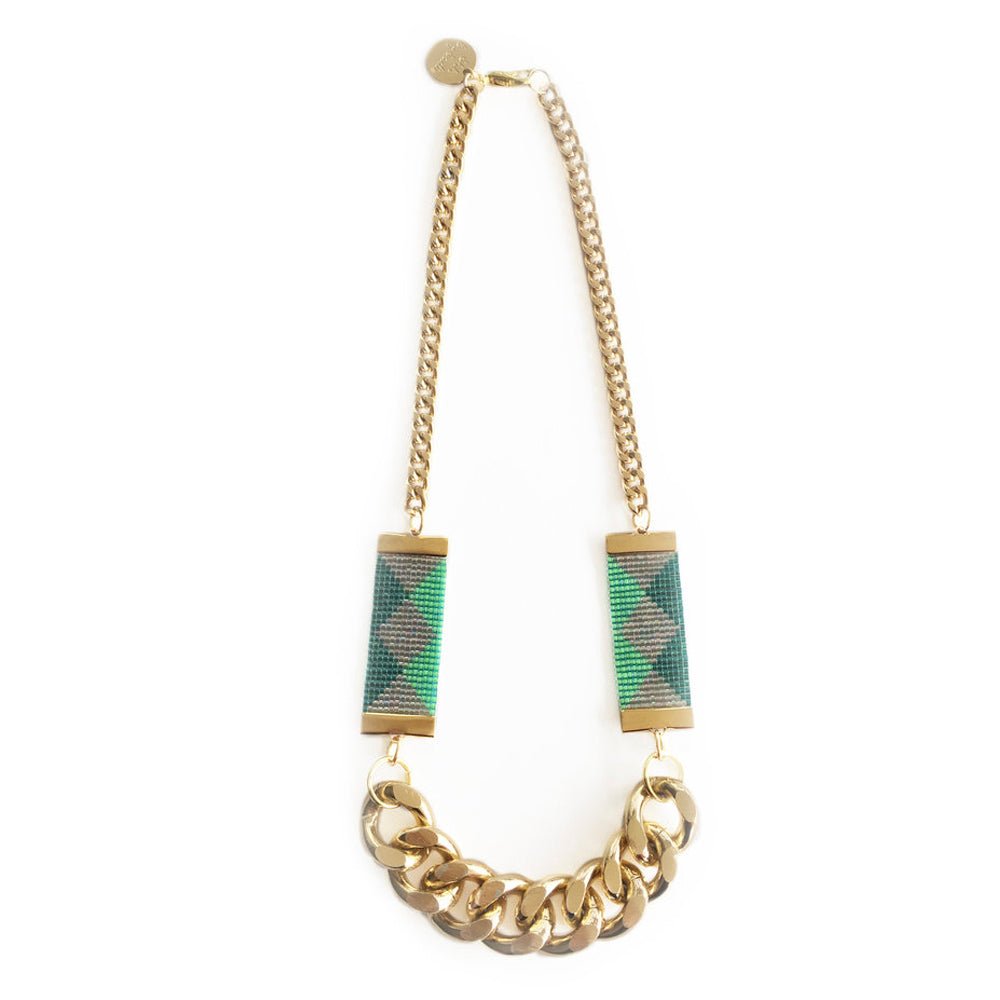 Priestess II Necklace - Pink / Green - JSL FashionNecklacesJSL FashionYellow AthenaPINK