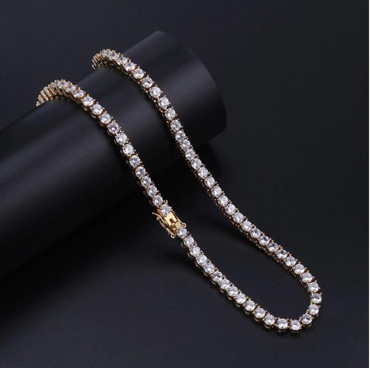 SPARKLE 4MM 925 Tennis Choker - JSL FashionJewelry & WatchesJSL FashionLilac Quartz928GOLD - 24