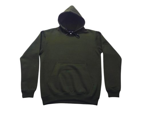 Stylist Green Hoodie with printed design - MAKE TODAY - JSL FashionMen's ClothingJSL FashionBronze MaxSR - 66MGreen