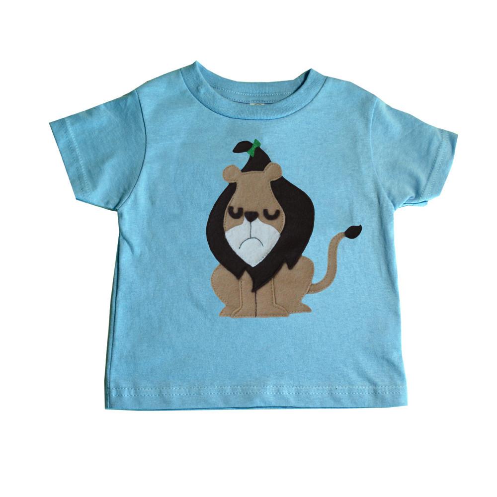 The Cowardly Lion - The Wonderful Wizard of Oz - Kids T-shirt - JSL FashionKid's ClothingJSL FashionSky Blue Milo18MT