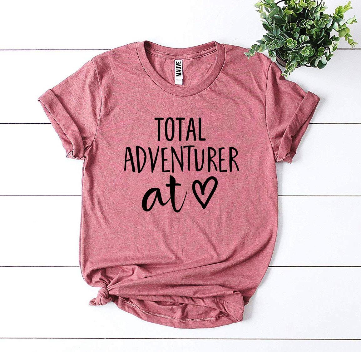 Total Adventurer At Heart T-shirt - JSL FashionT-shirtsJSL FashionAgateXS - MAUVE