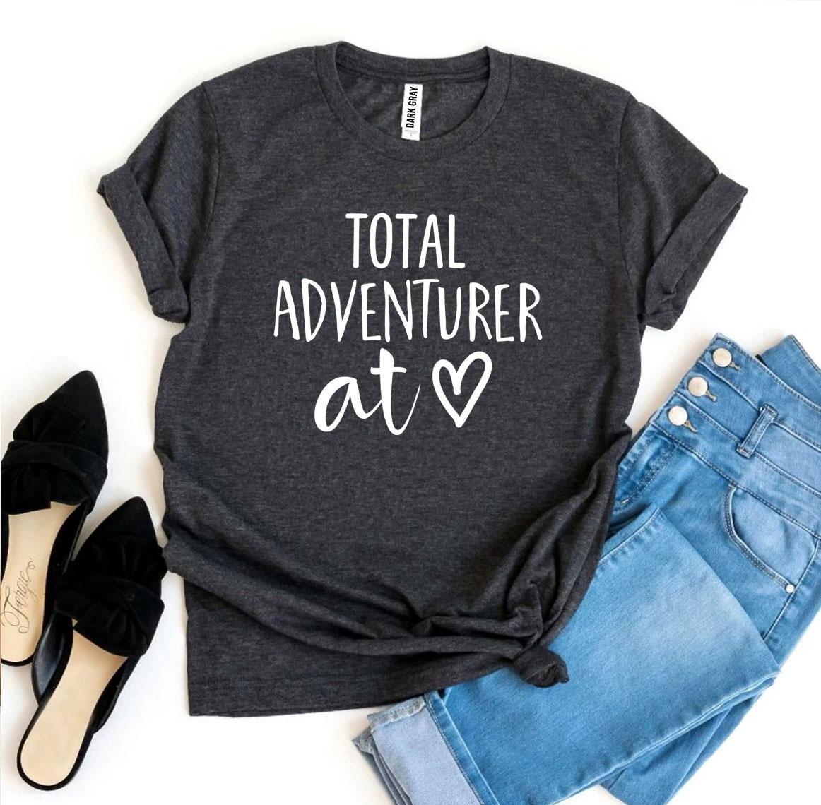 Total Adventurer At Heart T-shirt - JSL FashionT-shirtsJSL FashionAgateXS - MAUVE