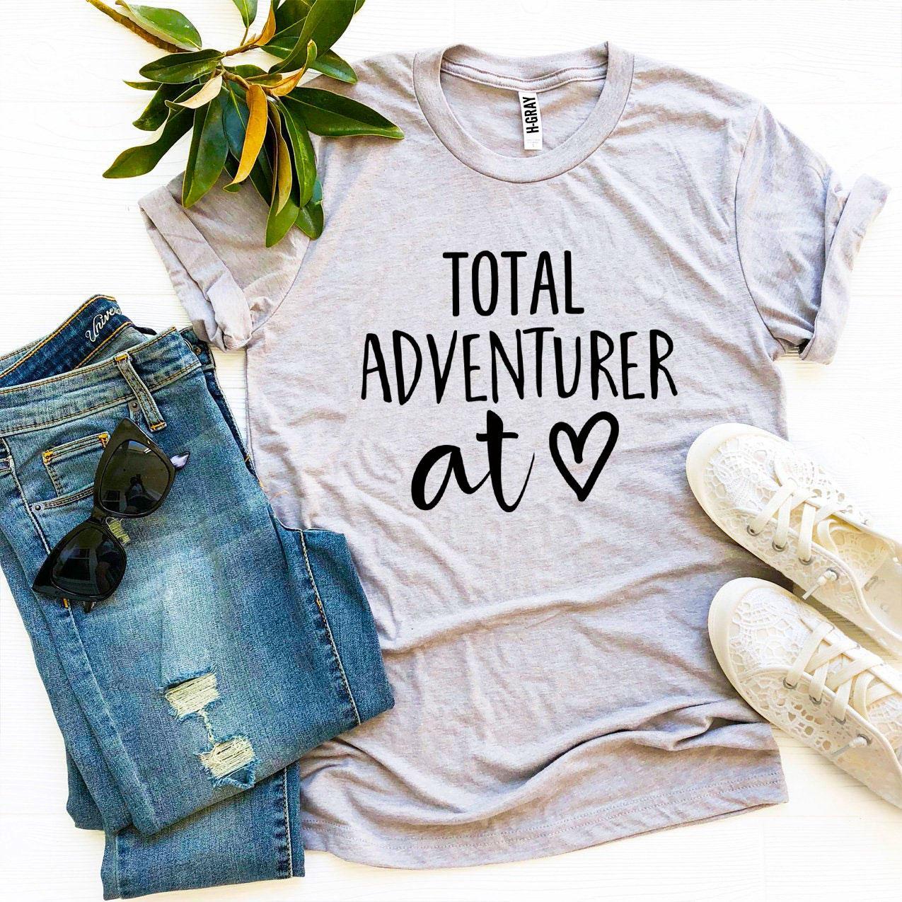 Total Adventurer At Heart T-shirt - JSL FashionT-shirtsJSL FashionAgateXS - MAUVE